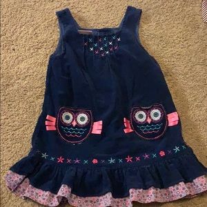 Owl Samara Dress Girl 4T